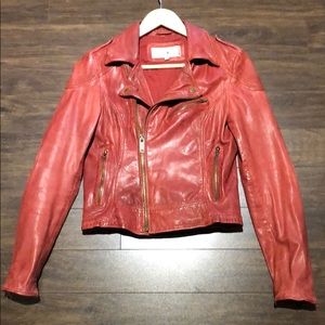 Leather Moto Jacket